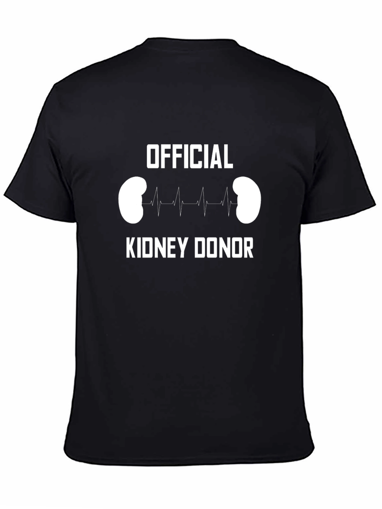 Official Kidney Donor Graphic Tee - Black