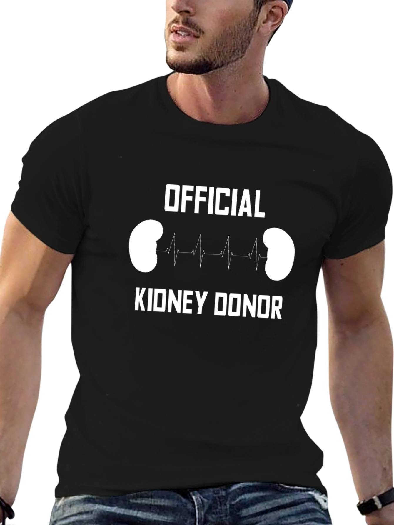 Official Kidney Donor Graphic Tee - Black