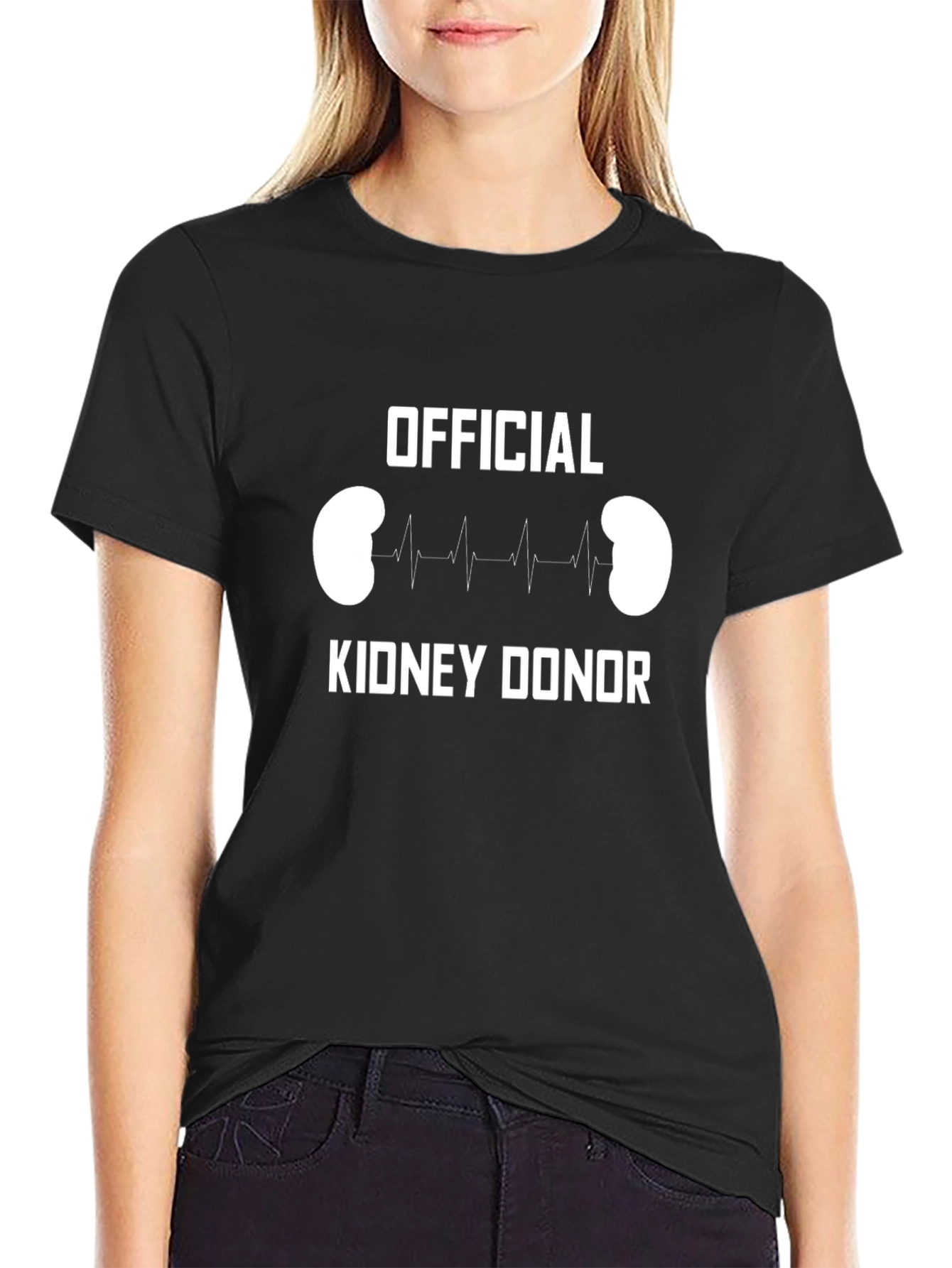 Official Kidney Donor Graphic Tee - Black