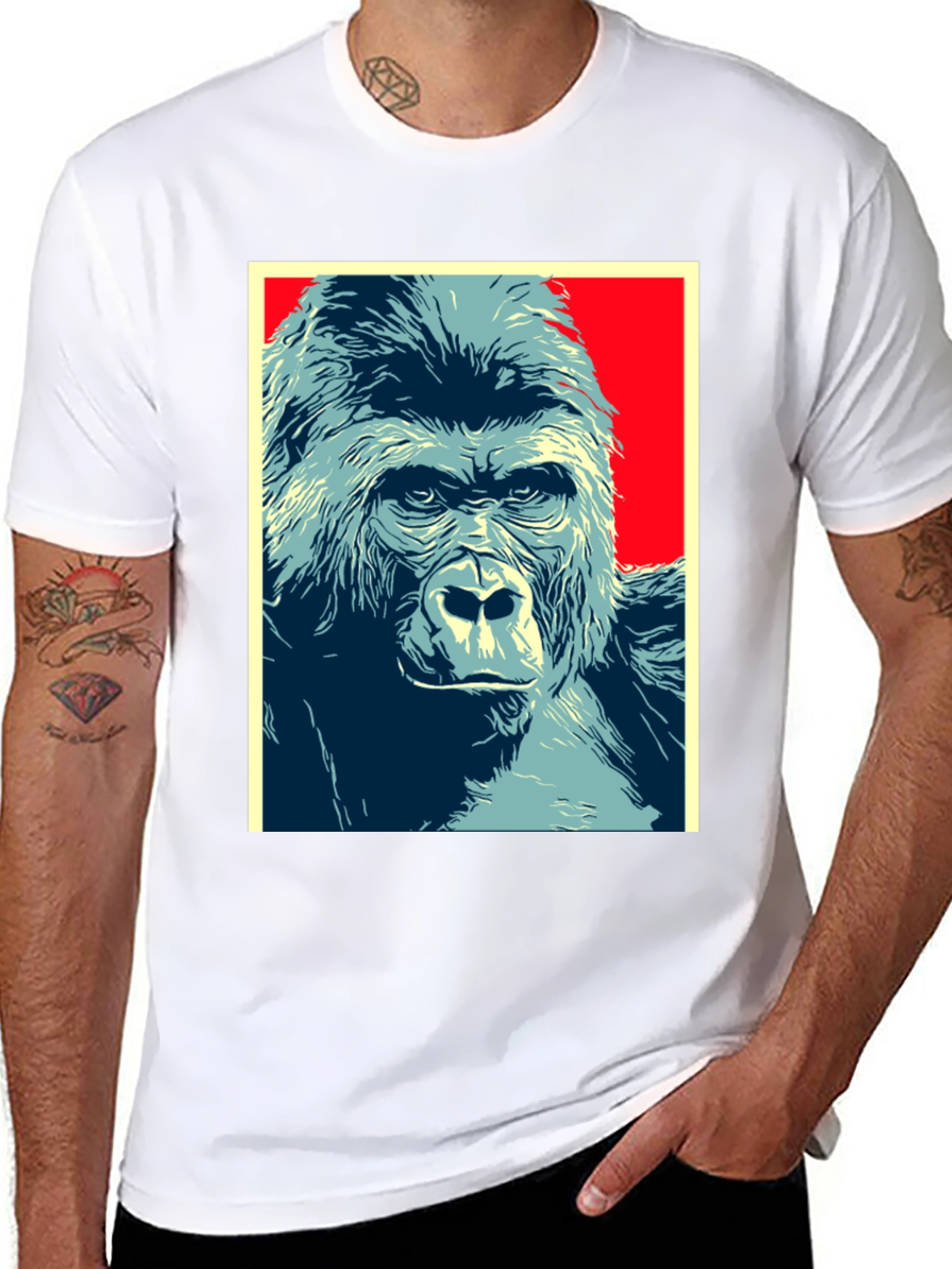 Gorilla Graphic Tee - Streetwear Style