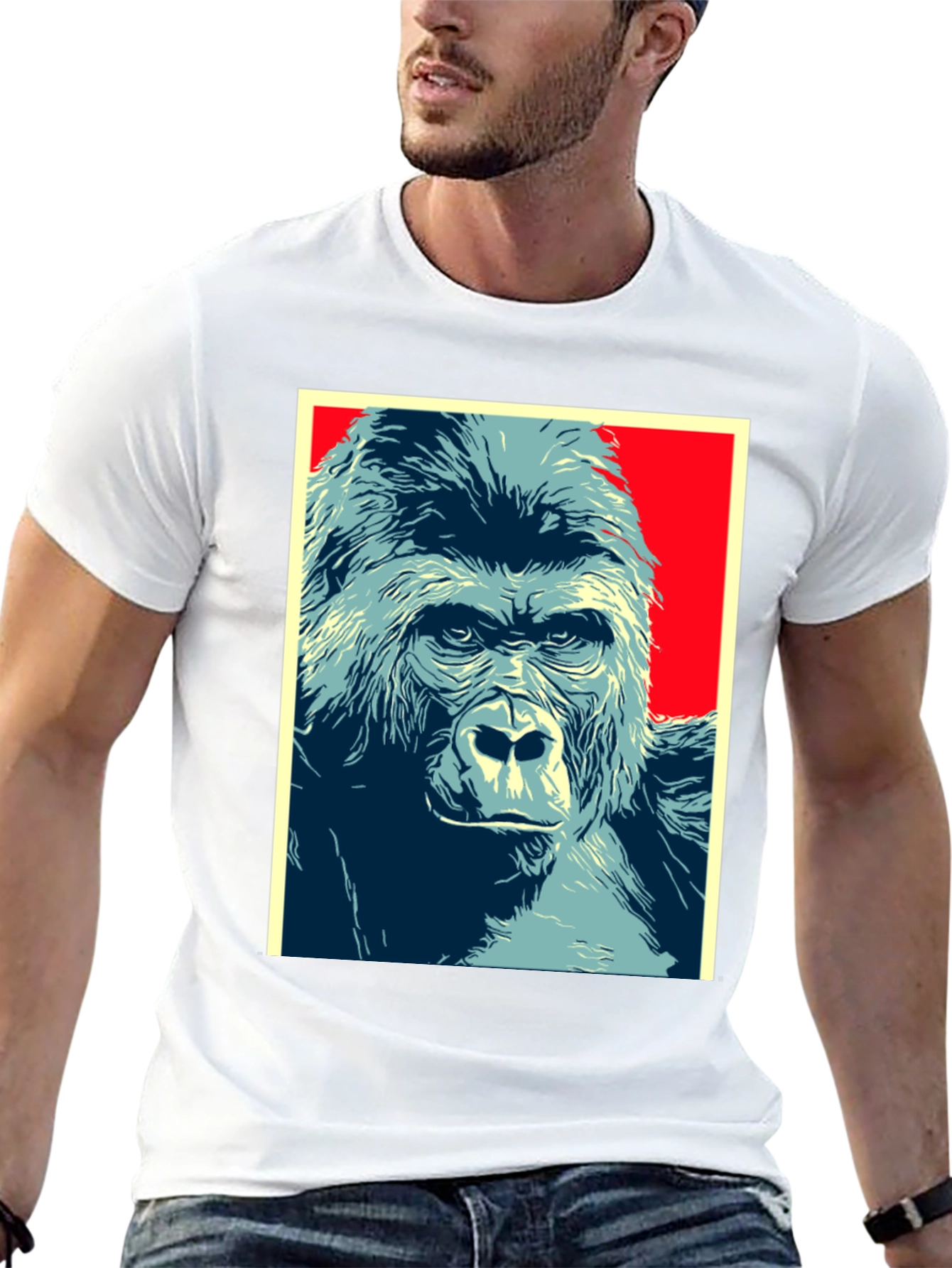Gorilla Graphic Tee - Streetwear Style