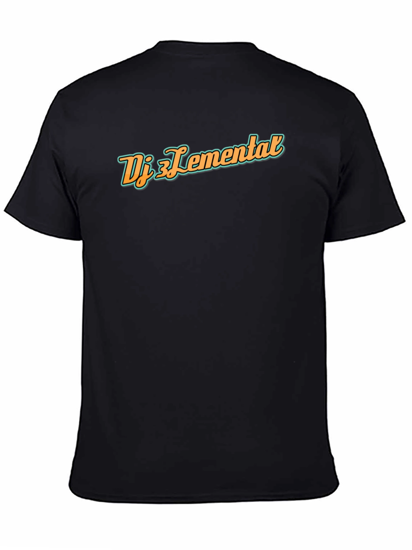 DJ 3Lemental Black T-Shirt