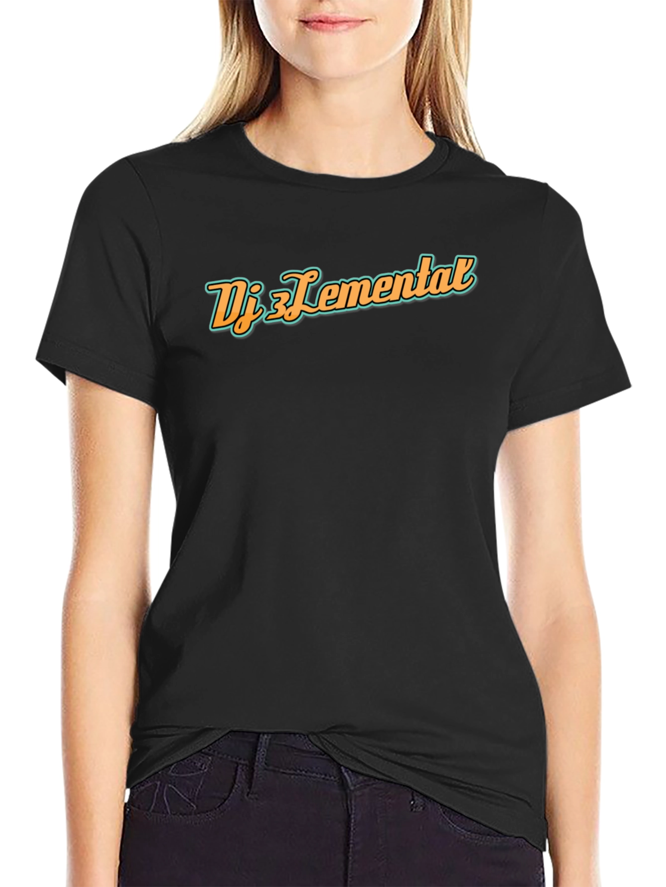 DJ 3Lemental Black T-Shirt