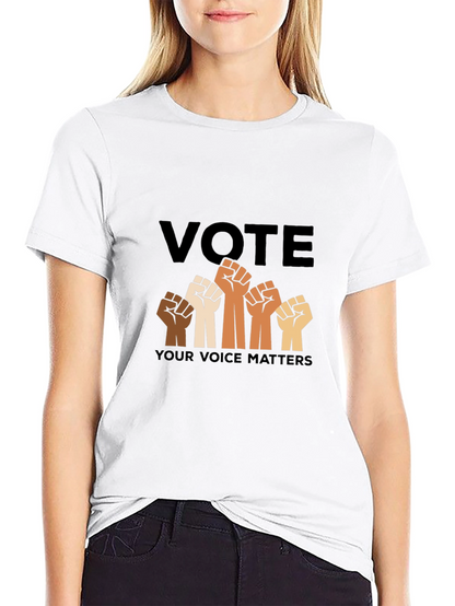 Vote - Your Voice Matters Graphic Tee