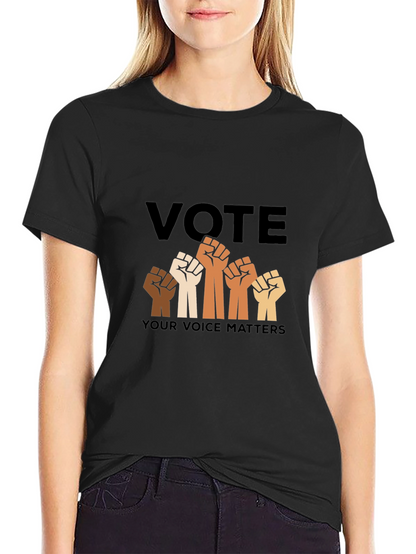 Vote - Your Voice Matters Graphic Tee