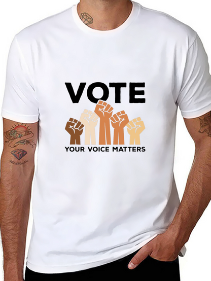 Vote - Your Voice Matters Graphic Tee
