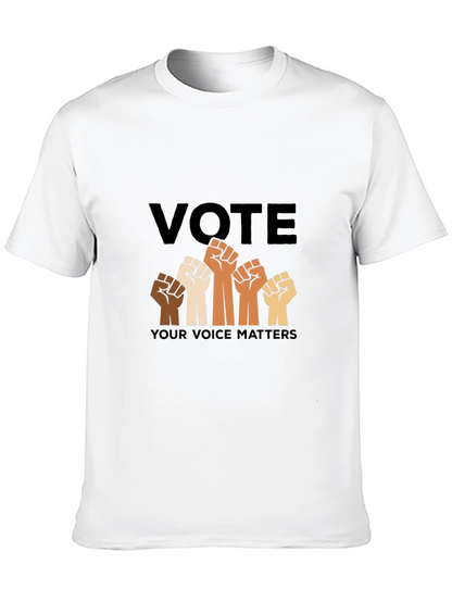 Vote - Your Voice Matters Graphic Tee