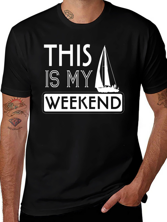 Sailing Weekend T-Shirt | Boating Tee