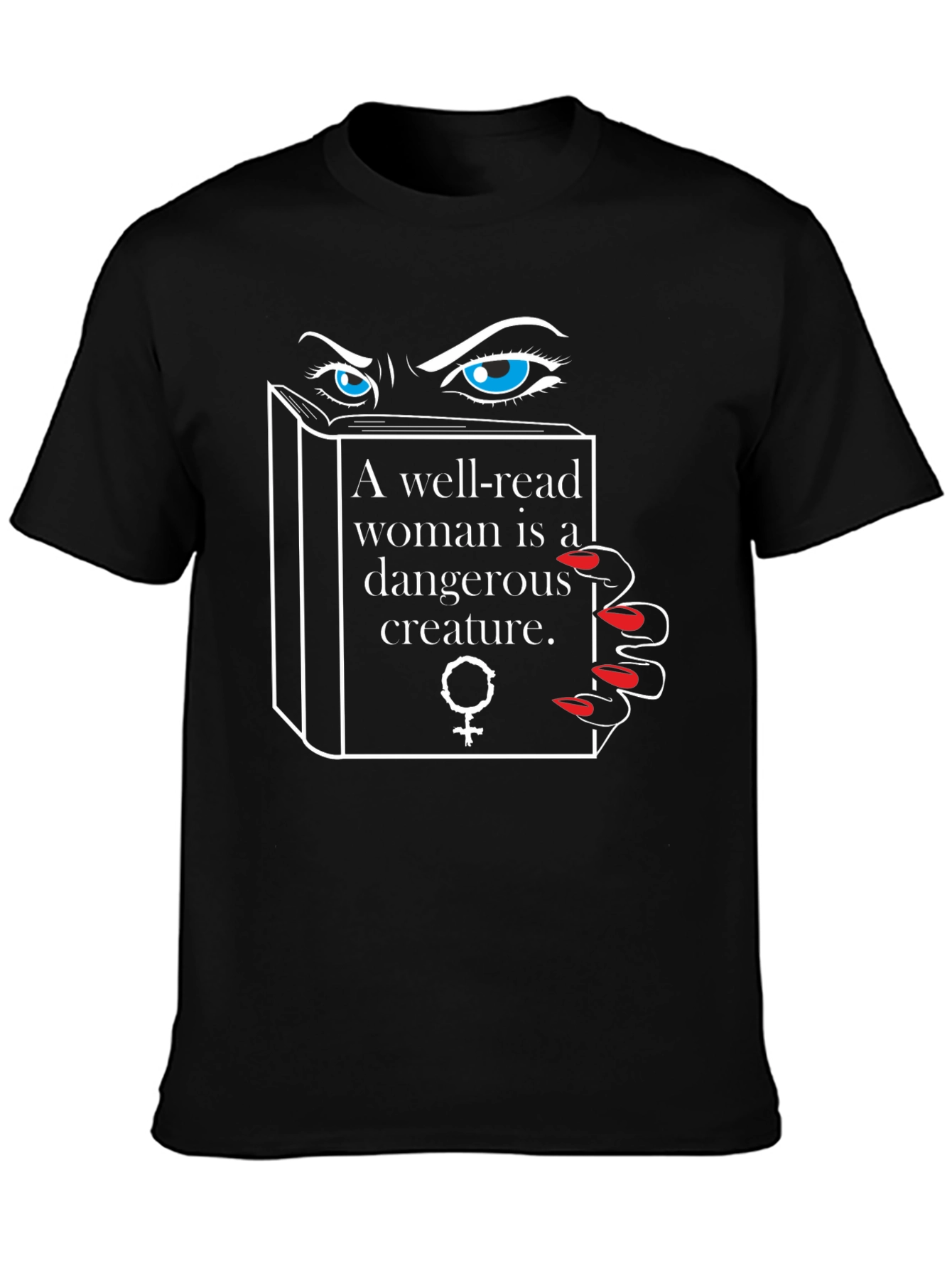 Well-Read Woman Tee: Dangerous Creature Graphic T-Shirt