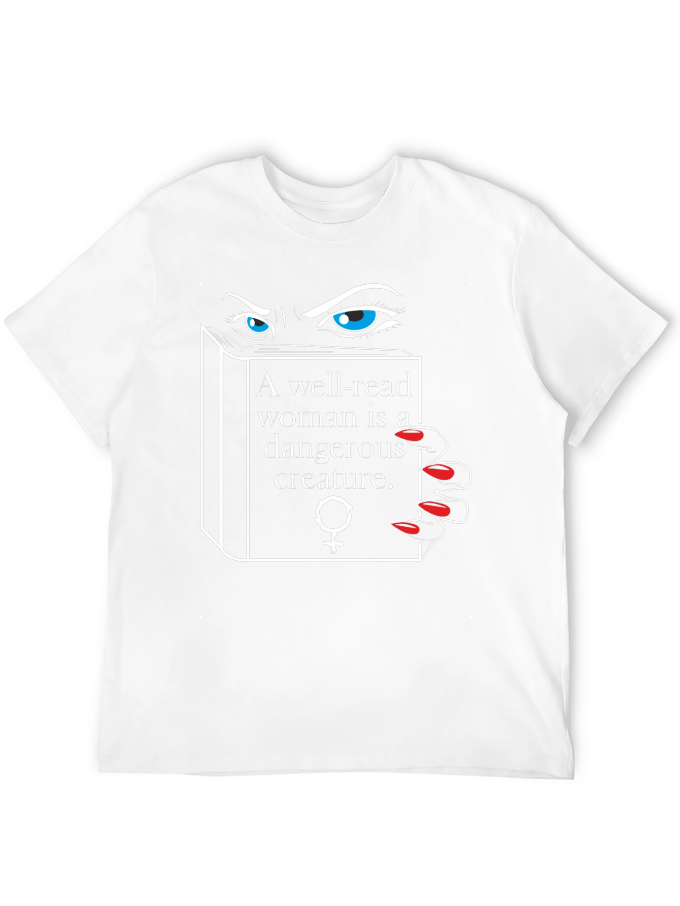Well-Read Woman Tee: Dangerous Creature Graphic T-Shirt
