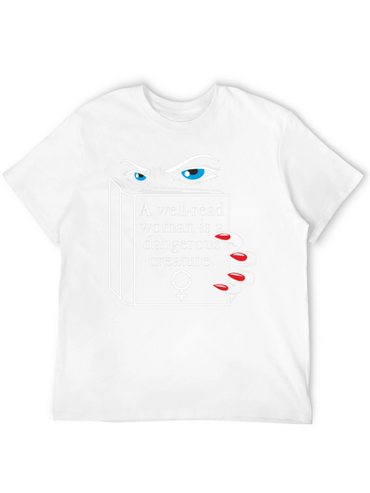 Well-Read Woman Tee: Dangerous Creature Graphic T-Shirt