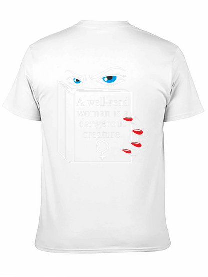 Well-Read Woman Tee: Dangerous Creature Graphic T-Shirt