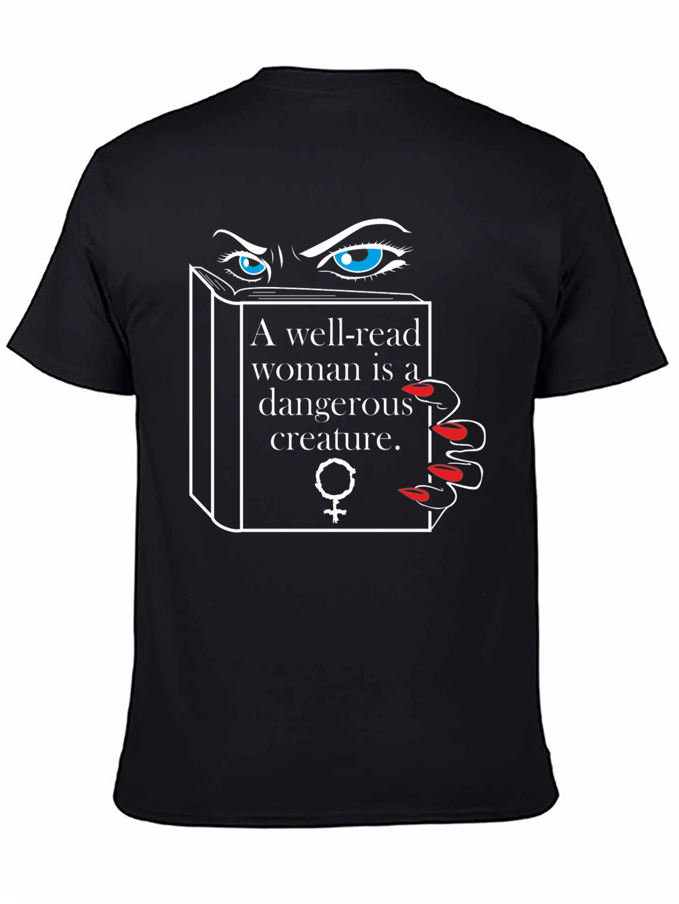 Well-Read Woman Tee: Dangerous Creature Graphic T-Shirt