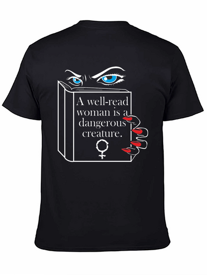 Well-Read Woman Tee: Dangerous Creature Graphic T-Shirt