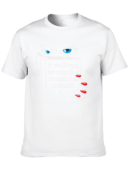 Well-Read Woman Tee: Dangerous Creature Graphic T-Shirt