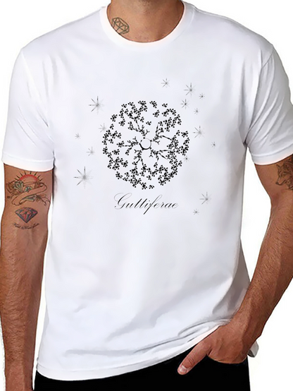 Guttiferae Graphic Print Black T-Shirt