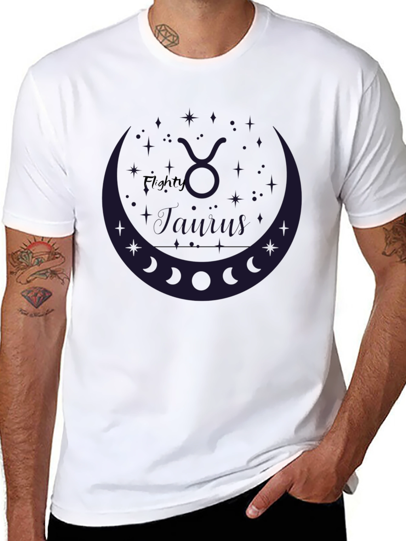 Taurus Zodiac Sign Graphic T-Shirt