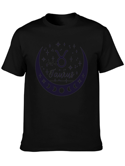 Taurus Zodiac Sign Graphic T-Shirt