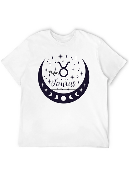 Taurus Zodiac Sign Graphic T-Shirt
