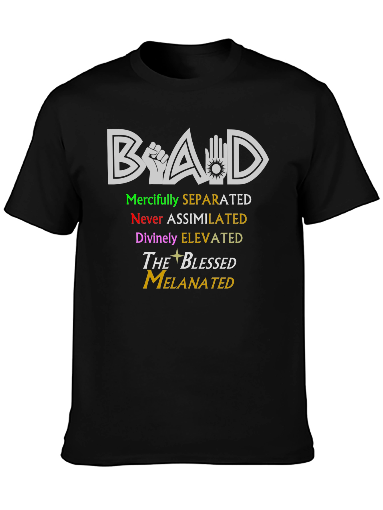 Black Power Melanated T-Shirt