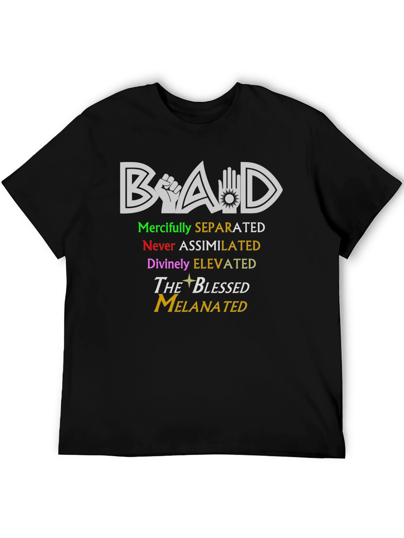 Black Power Melanated T-Shirt