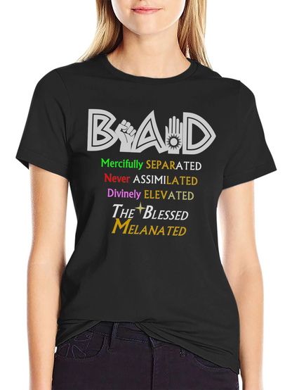 Black Power Melanated T-Shirt