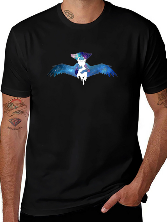 Galaxy Angel T-Shirt - Unique Graphic Tee for Men