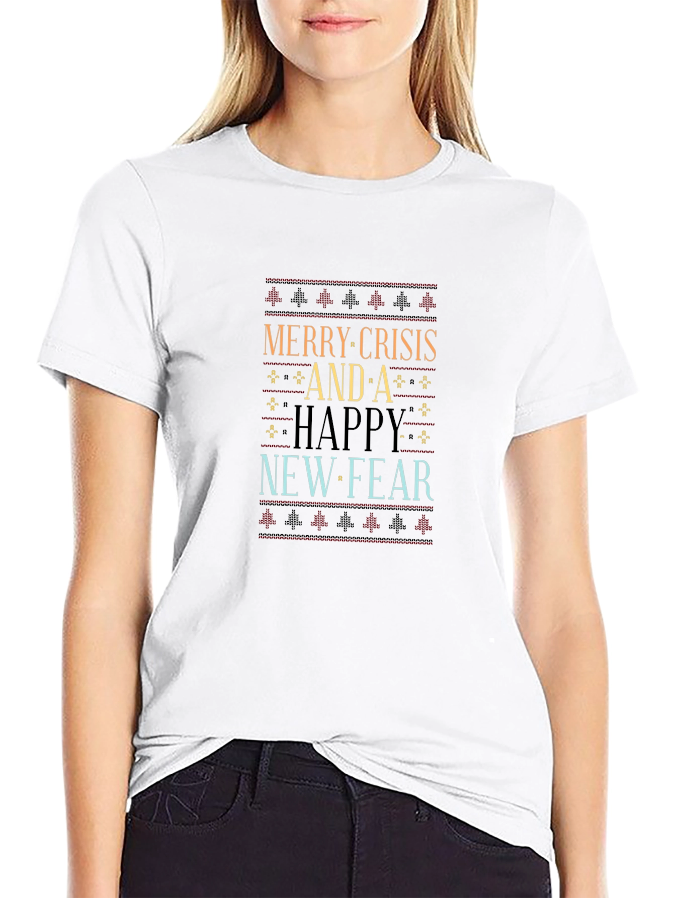 Merry Crisis and A Happy New Fear T-Shirt
