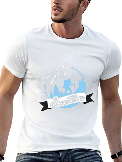 Climbing High Breathless Graphic Tee