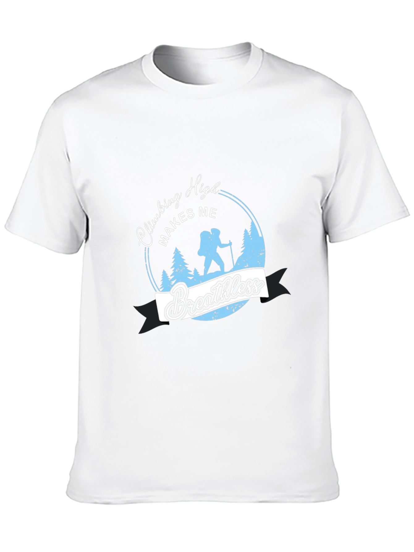 Climbing High Breathless Graphic Tee