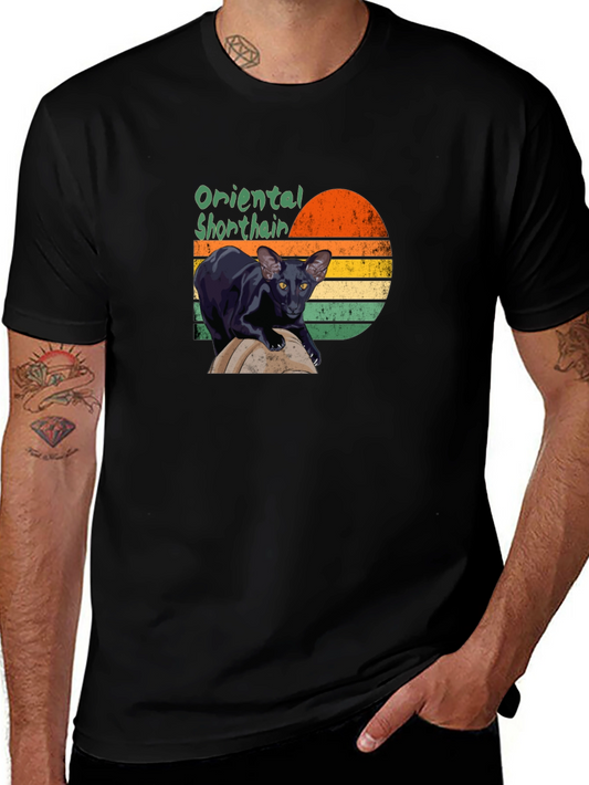 Oriental Shorthair Cat T-Shirt