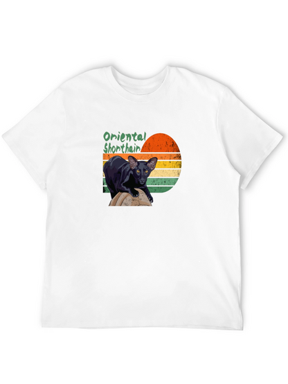 Oriental Shorthair Cat T-Shirt
