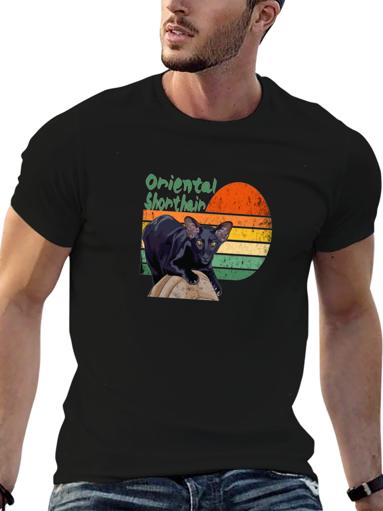 Oriental Shorthair Cat T-Shirt