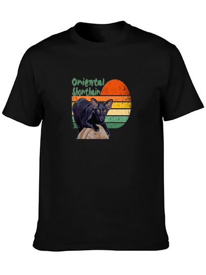 Oriental Shorthair Cat T-Shirt