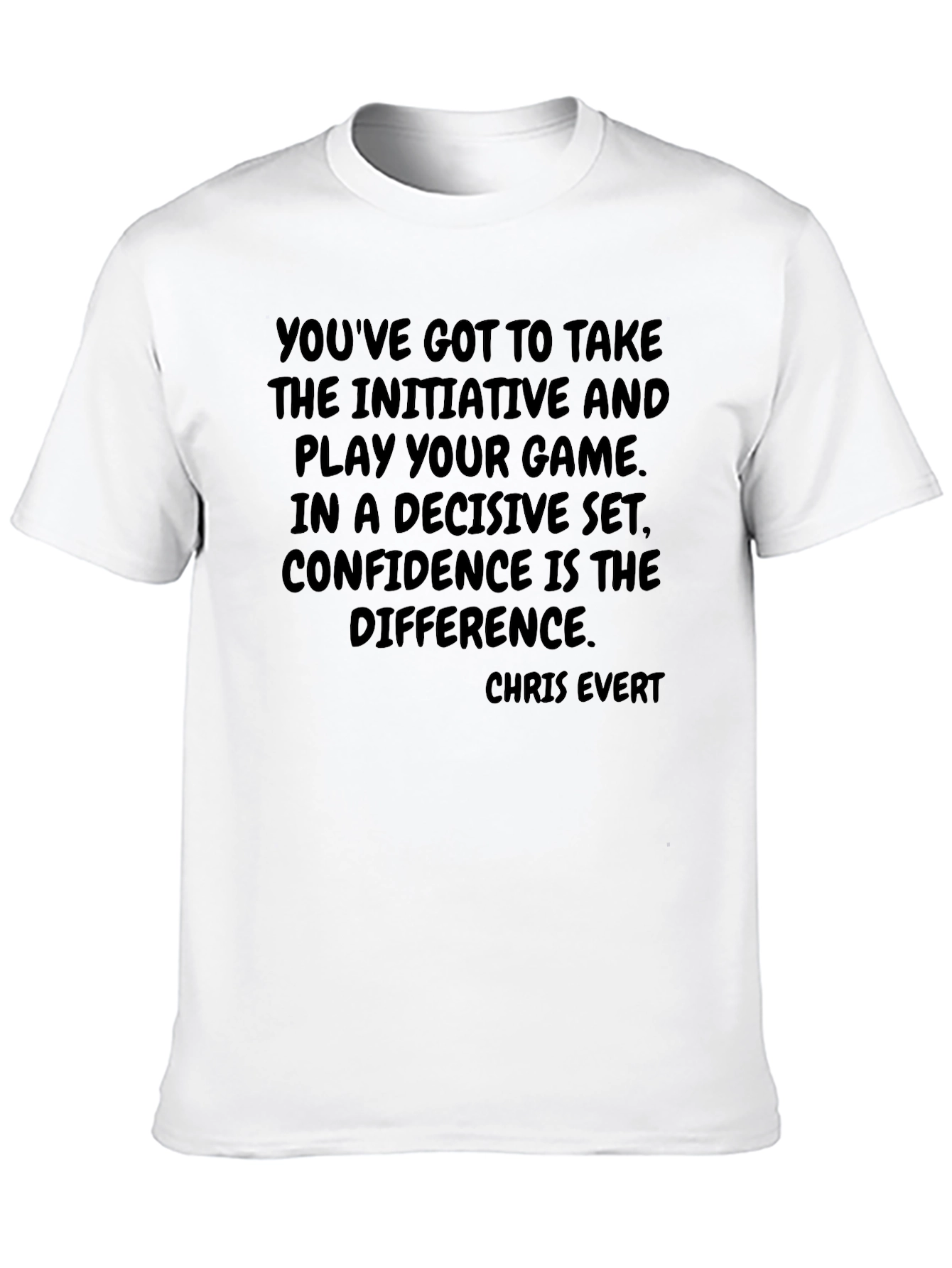 Motivational Quote T-Shirt - Confidence is Key