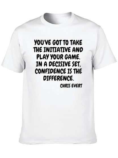 Motivational Quote T-Shirt - Confidence is Key