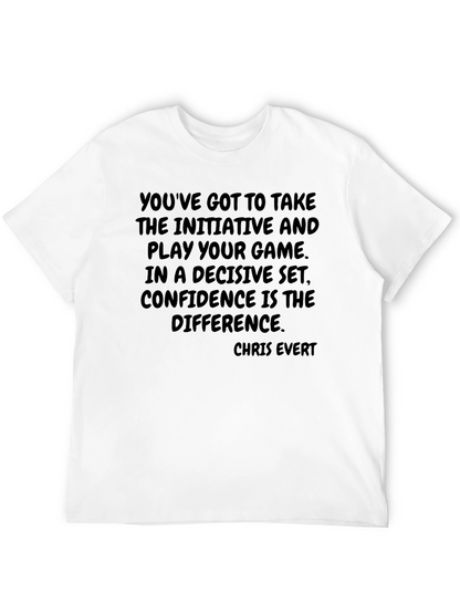 Motivational Quote T-Shirt - Confidence is Key