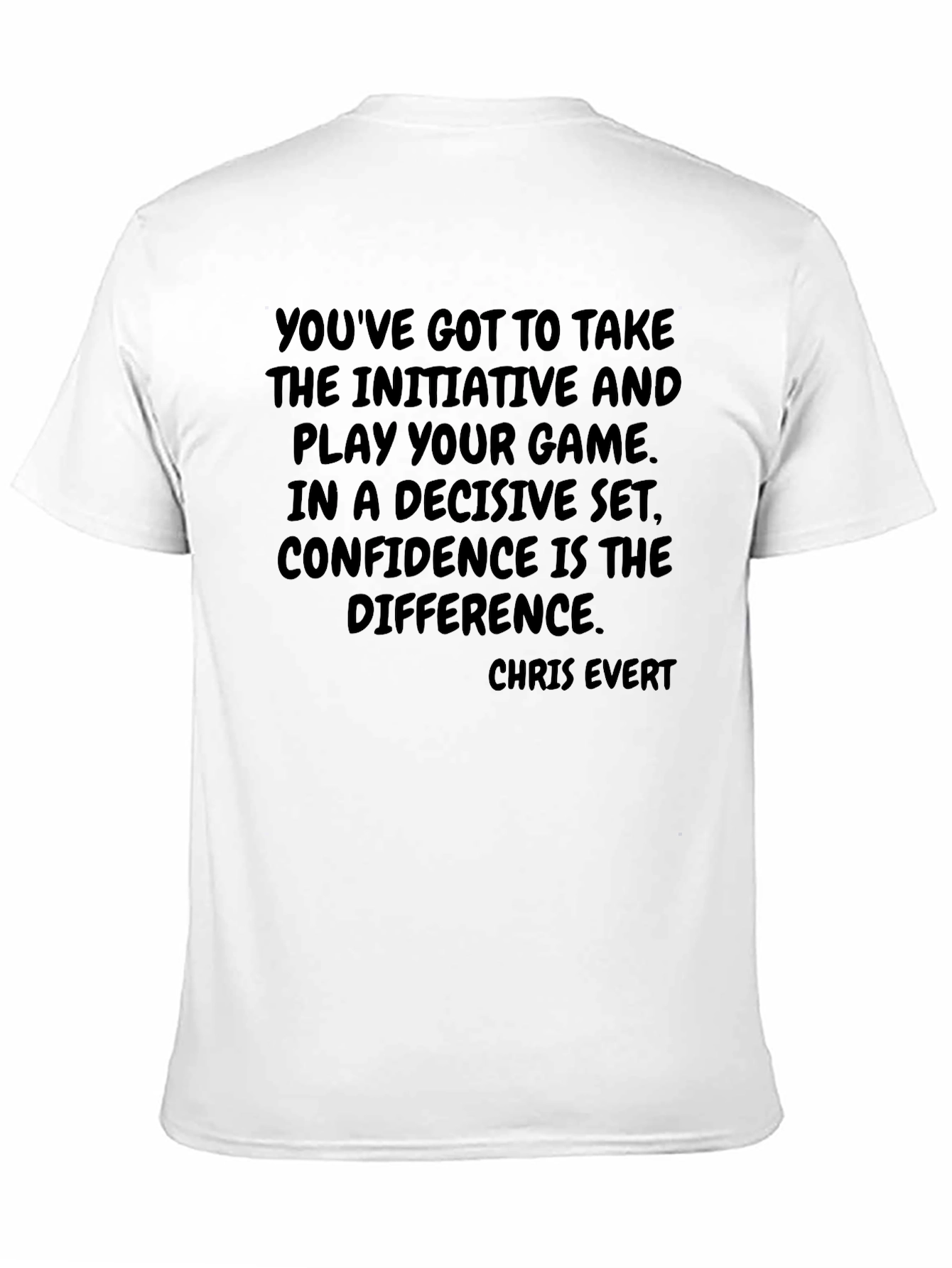 Motivational Quote T-Shirt - Confidence is Key