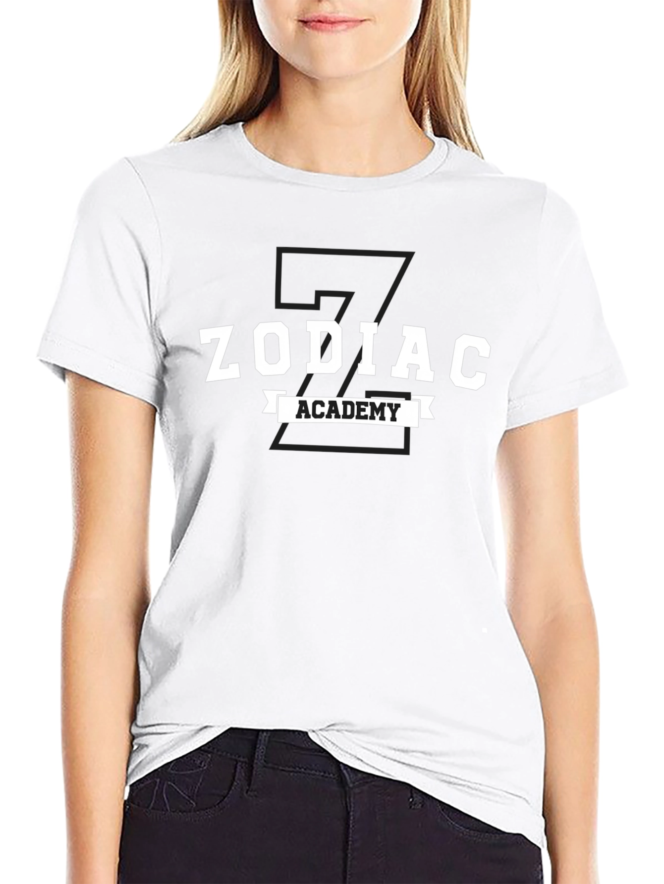 Zodiac Academy Graphic T-Shirt - Black