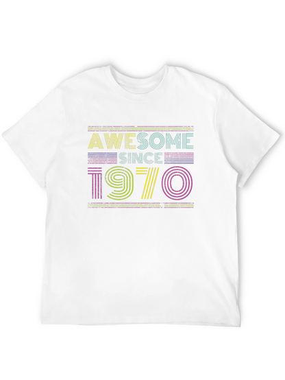 Awesome Since 1970 Graphic Tee
