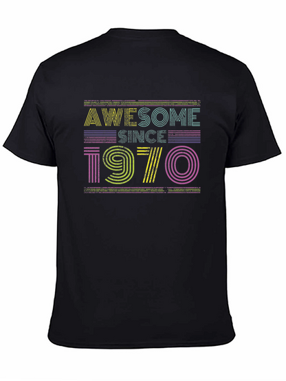 Awesome Since 1970 Graphic Tee