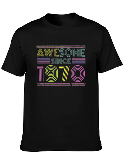 Awesome Since 1970 Graphic Tee