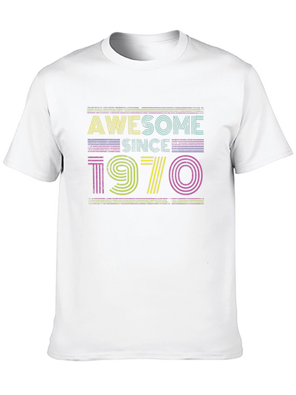 Awesome Since 1970 Graphic Tee
