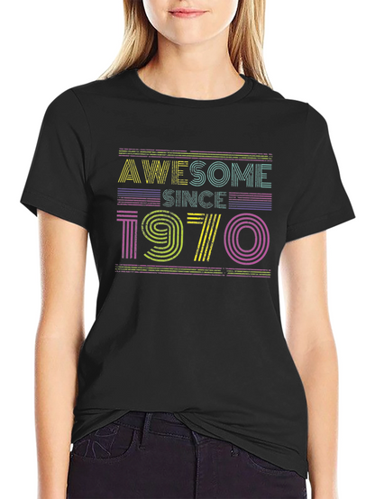 Awesome Since 1970 Graphic Tee