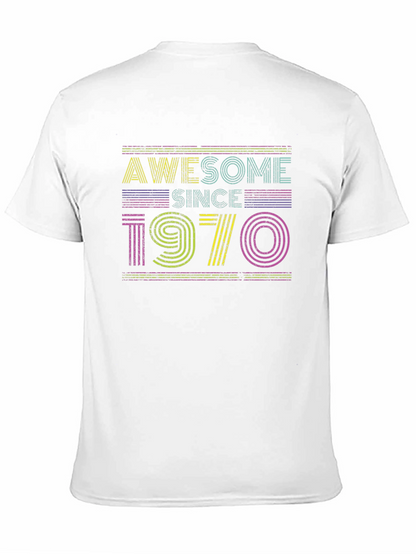 Awesome Since 1970 Graphic Tee