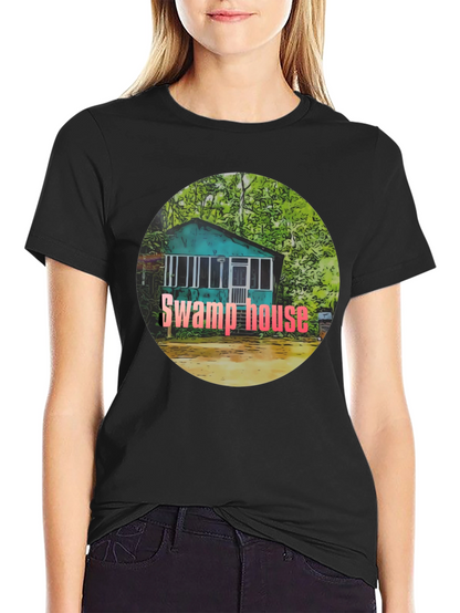 Swamp House Graphic Tee - Unique Design