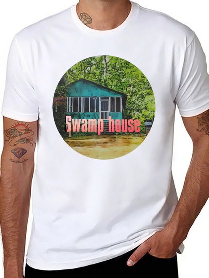 Swamp House Graphic Tee - Unique Design