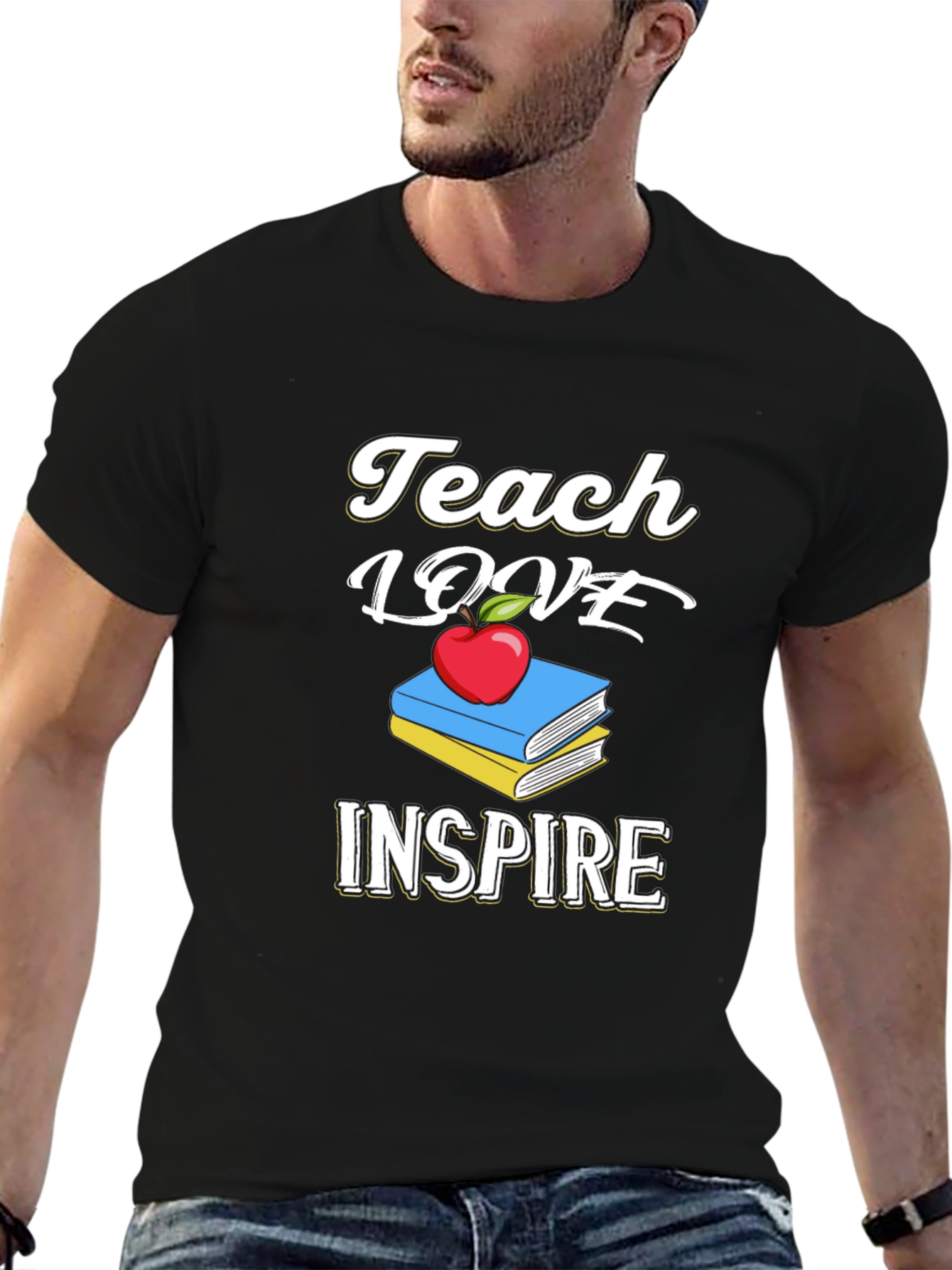 Teach Love Inspire T-Shirt Teacher Gift