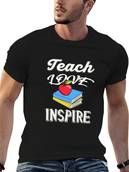Teach Love Inspire T-Shirt Teacher Gift