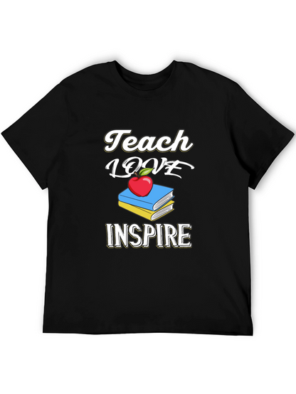Teach Love Inspire T-Shirt Teacher Gift